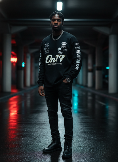 Graphic Long Sleeve Tee - Extended Sizes