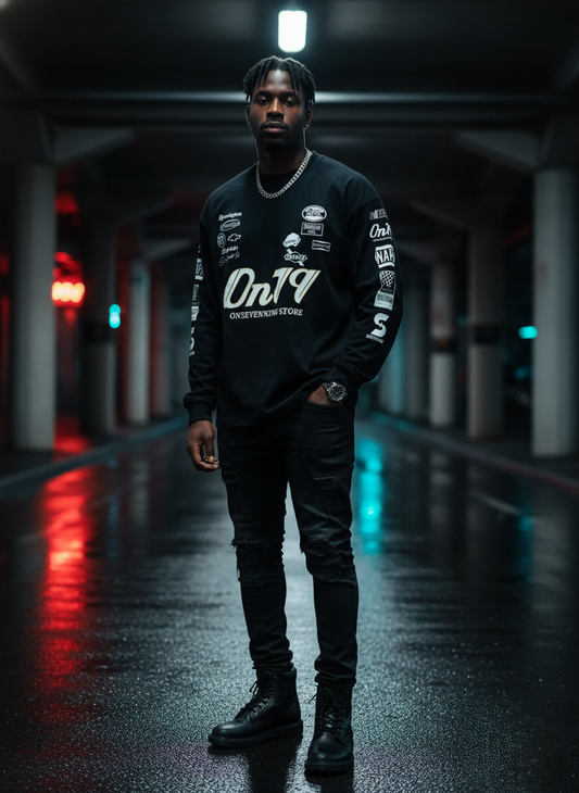 Graphic Long Sleeve Tee - Extended Sizes