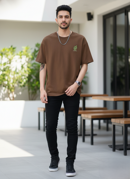 Men's Plus Size Round Neck Short Sleeve T-Shirt